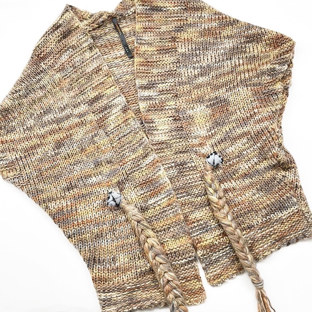 Renee C. multicolored knit cardigan